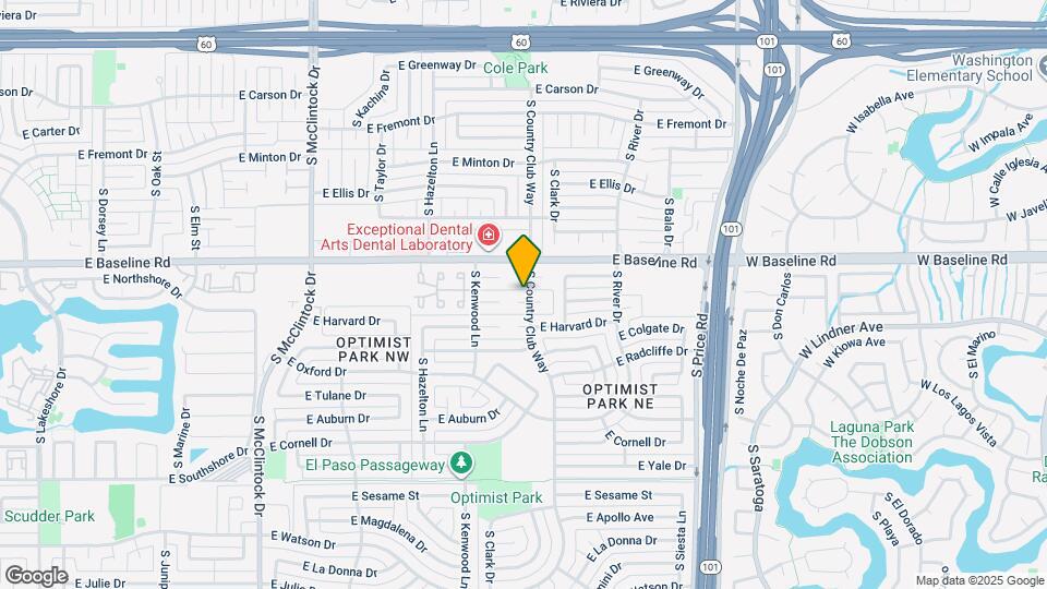 1998 E Duke Dr Map and Location Details