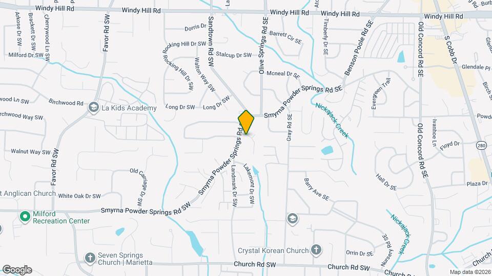 2710 Trellis Oaks Dr SW Map and Location Details