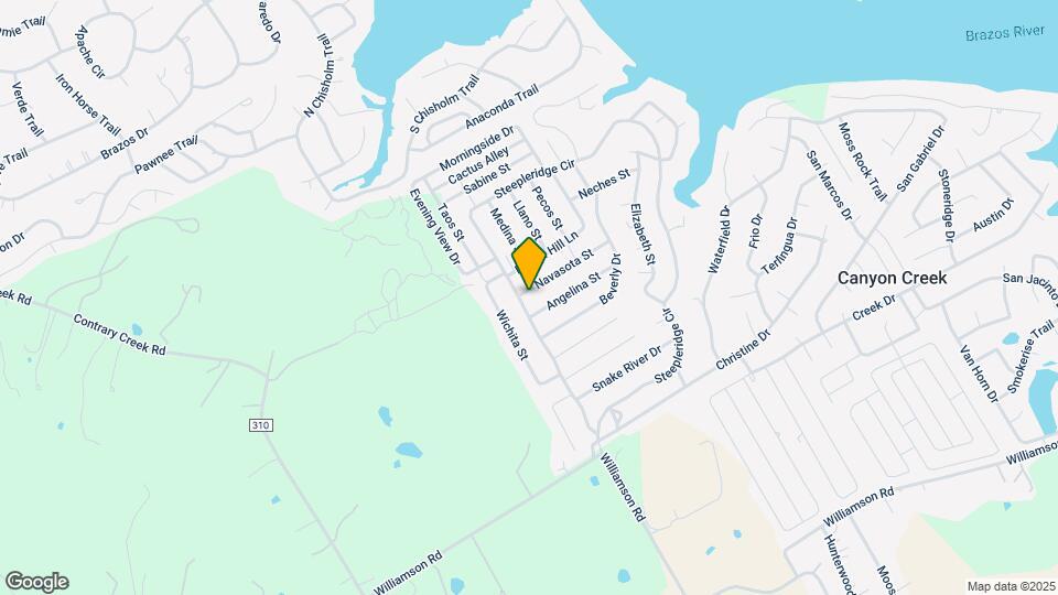 2203 Navasota St Map and Location Details