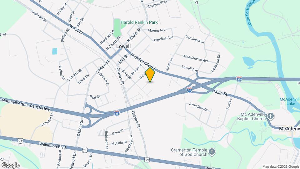 610 Helms Dr Mapa y Detalles de la Ubicación