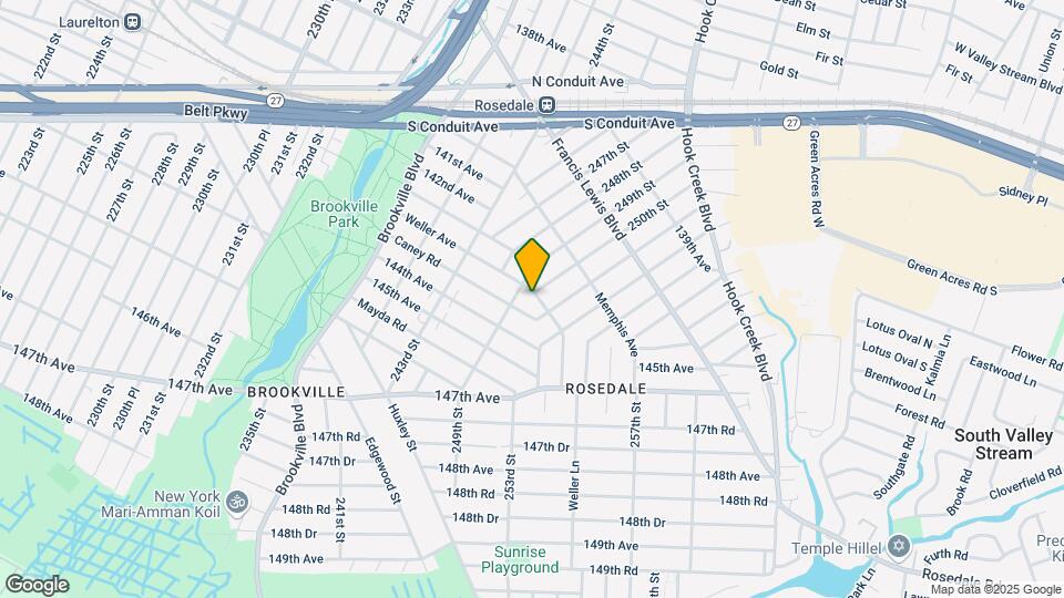 250-02 Weller Ave Map and Location Details