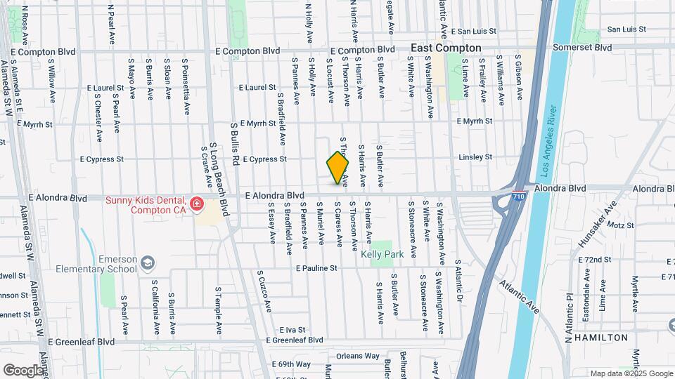 2111 E Alondra Blvd Map and Location Details