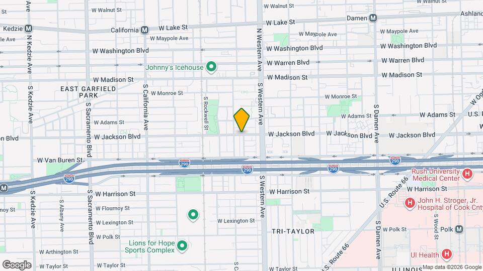 2451 W Jackson Blvd Map and Location Details
