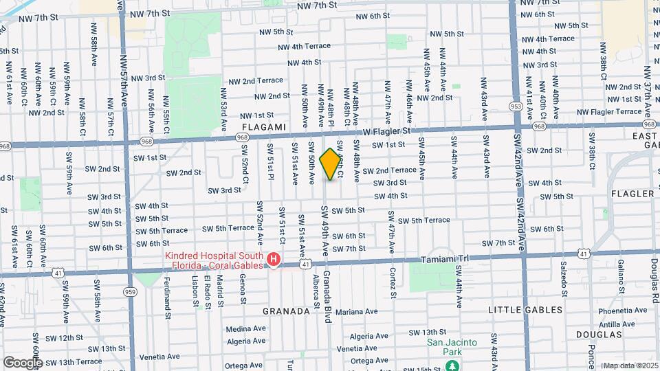 311 SW 49th Ave Map and Location Details