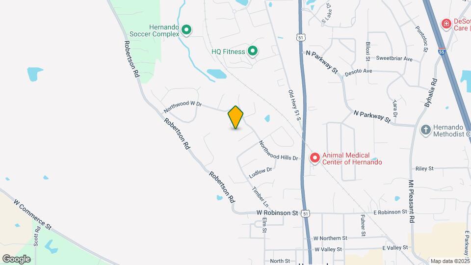 658 Timber Creek S Map and Location Details