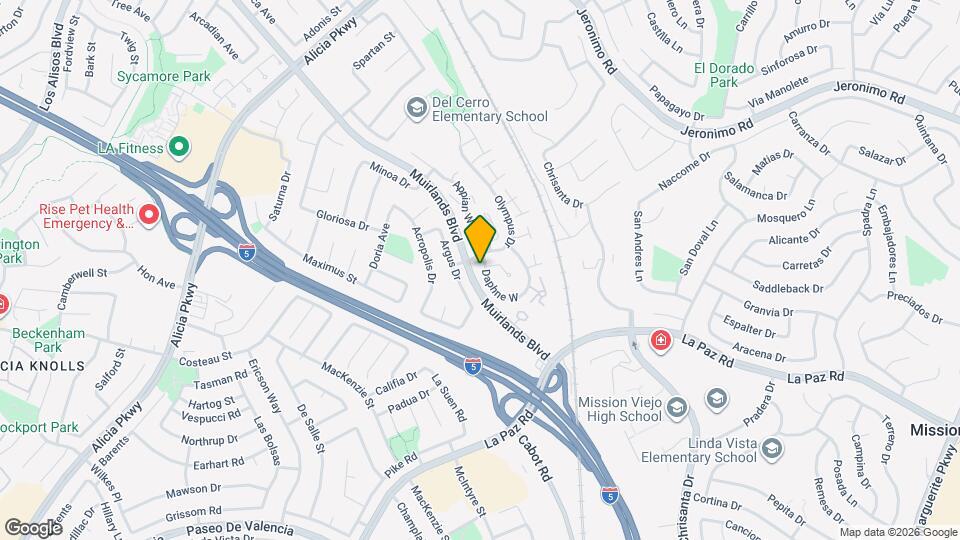 24751 Daphne W Map and Location Details