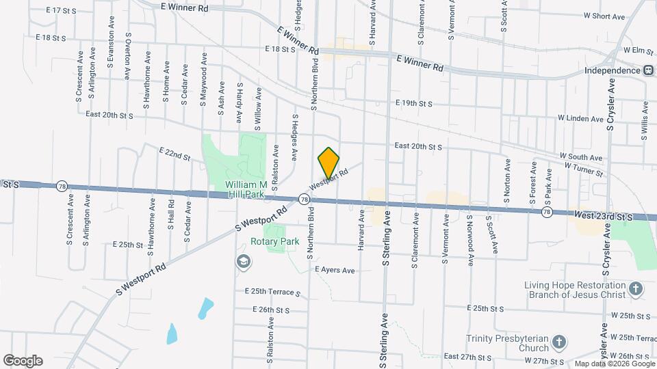 10819 E Westport Rd Mapa y Detalles de la Ubicación