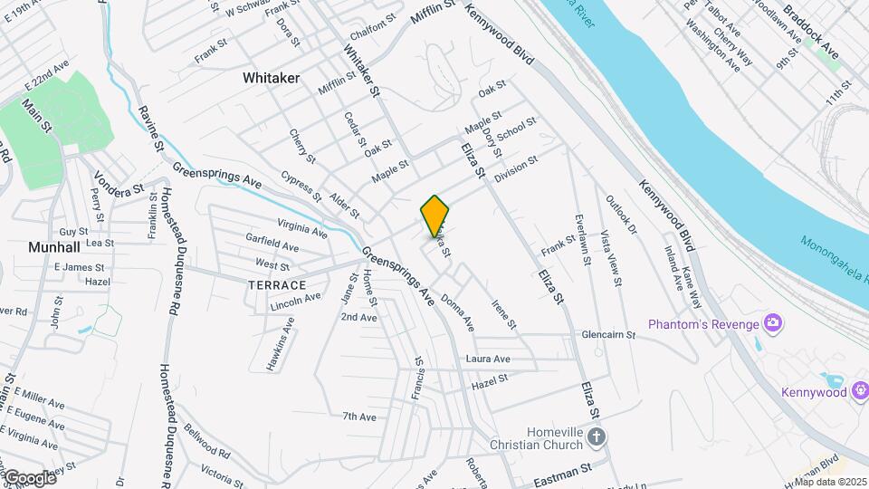 414 Herrod St Map and Location Details