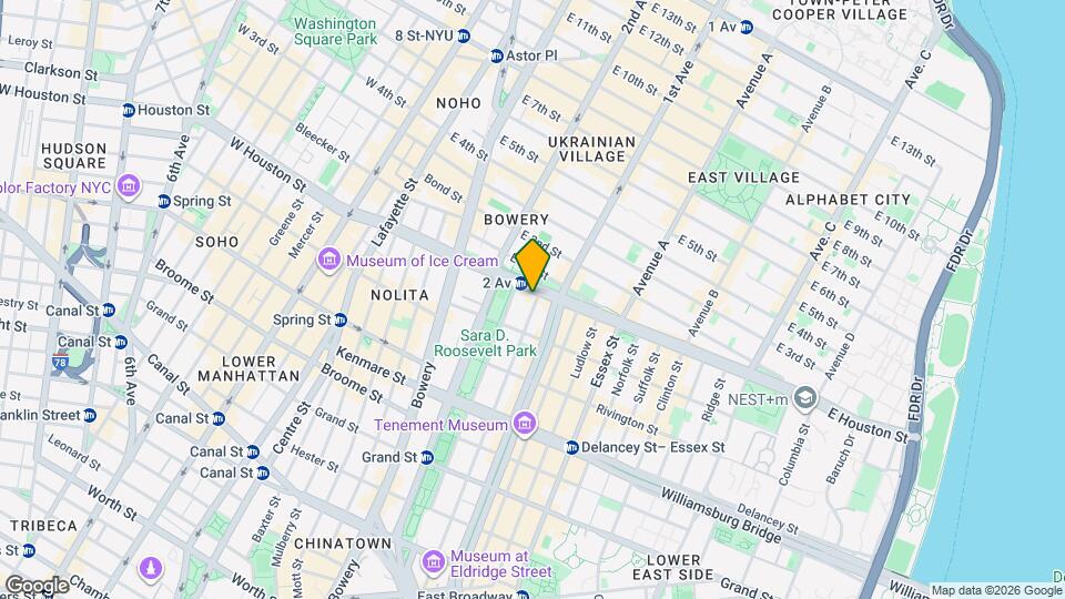 247 Eldridge St Mapa y Detalles de la Ubicación