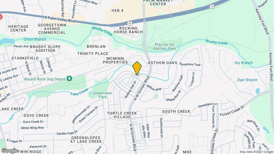 521 Heritage Springs Trail Map and Location Details