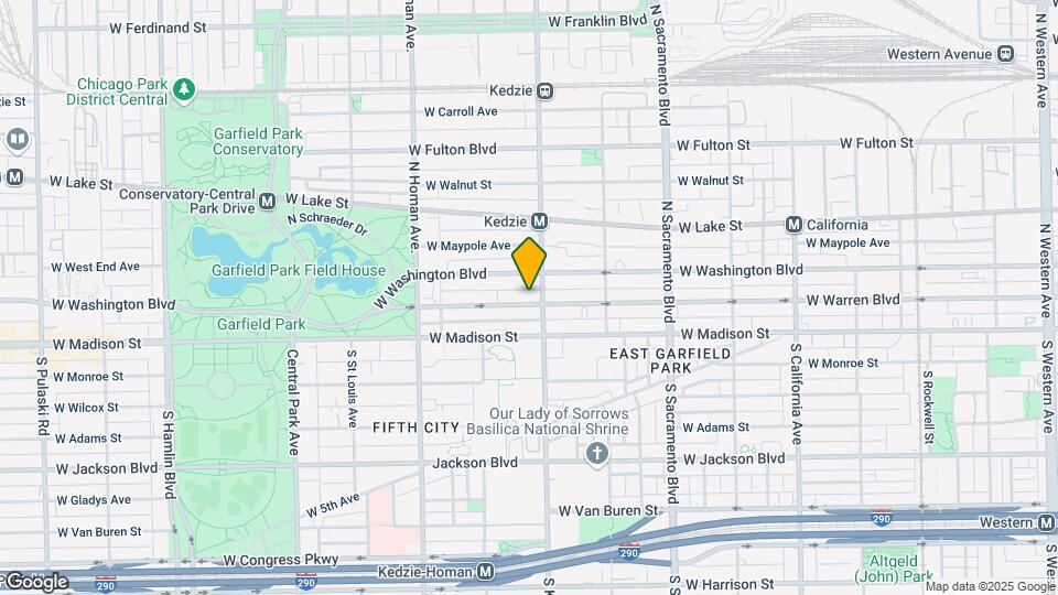 3213 W Warren Blvd Map and Location Details