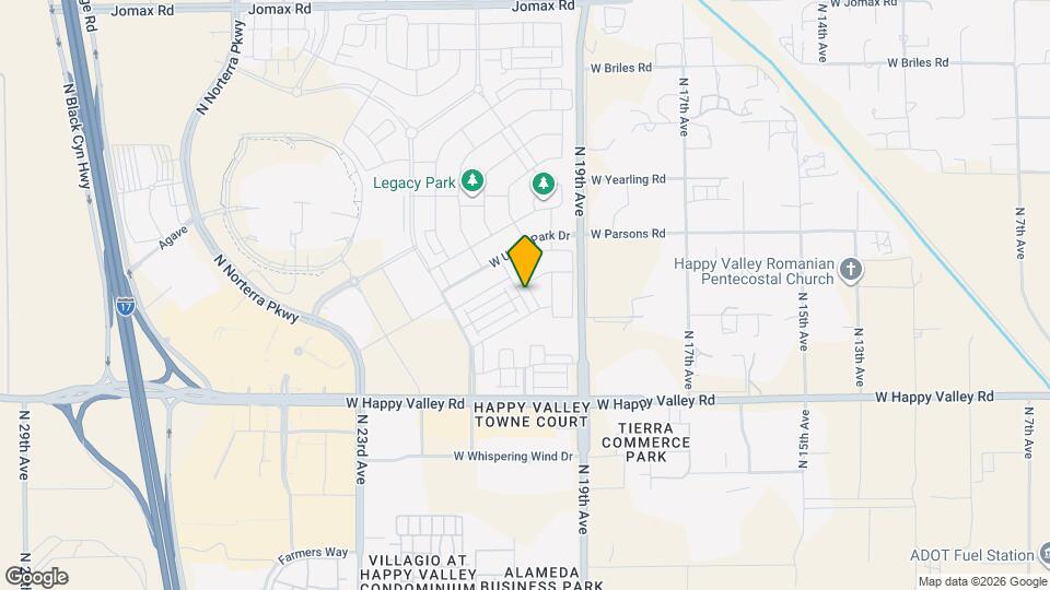 25327 N 20th Ave Map and Location Details