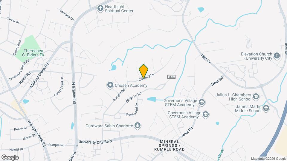 1641 Clooney Ln Map and Location Details