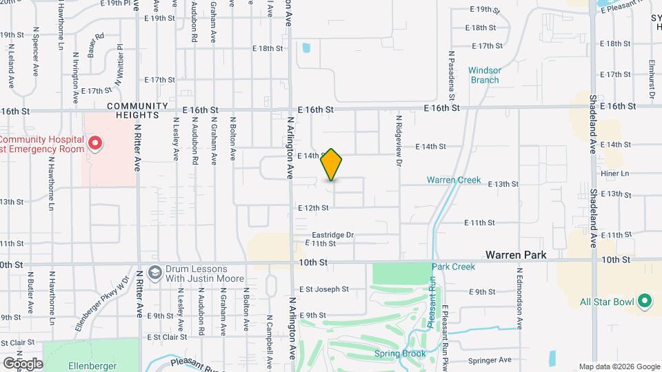 1230 Taylor Dr W Map and Location Details