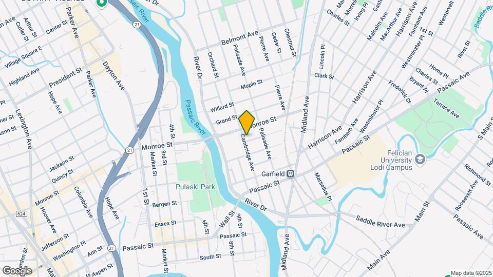 114 Cambridge Ave-Unit -1F Map and Location Details