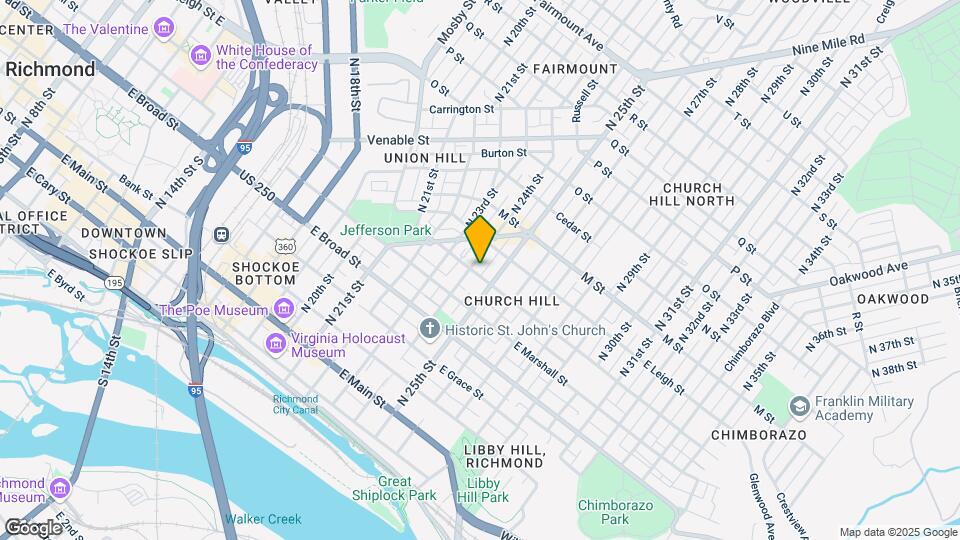 2406 E Clay St Mapa y Detalles de la Ubicación