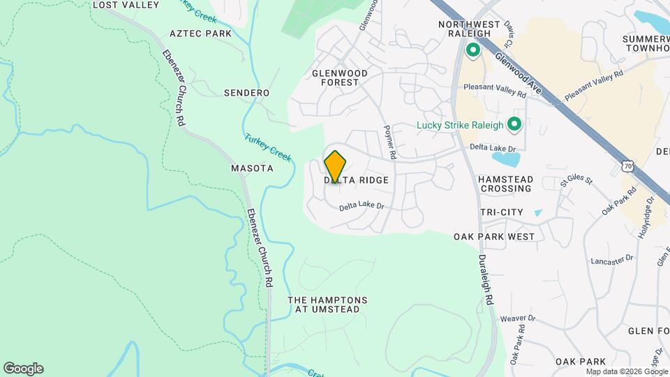 5513 Creekdale Cir Map and Location Details