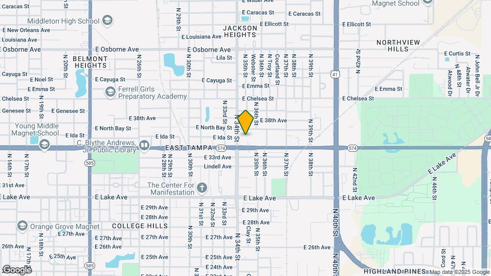 3408 E Dr Martin Luther King Jr Blvd Map and Location Details