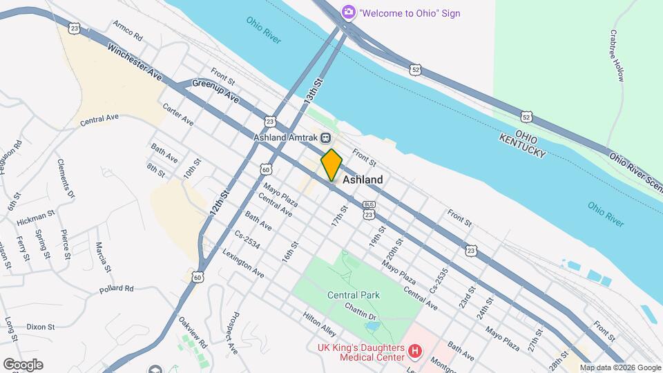 1609 Winchester Ave, Unit Suite A Map and Location Details