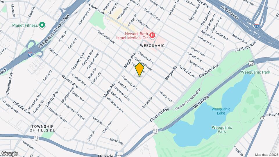 129 Chancellor Ave Map and Location Details