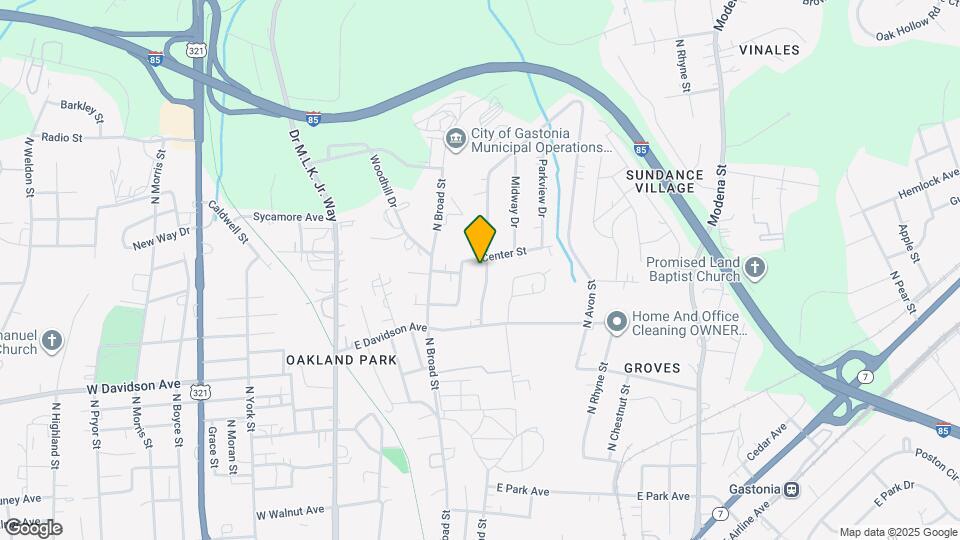 937 Green Cir Dr Map and Location Details