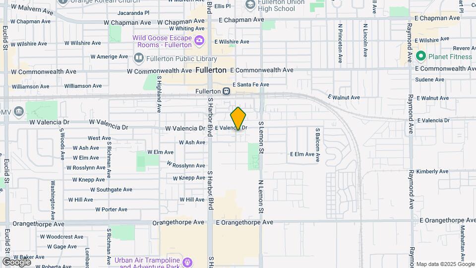 510 S Pomona Ave Map and Location Details