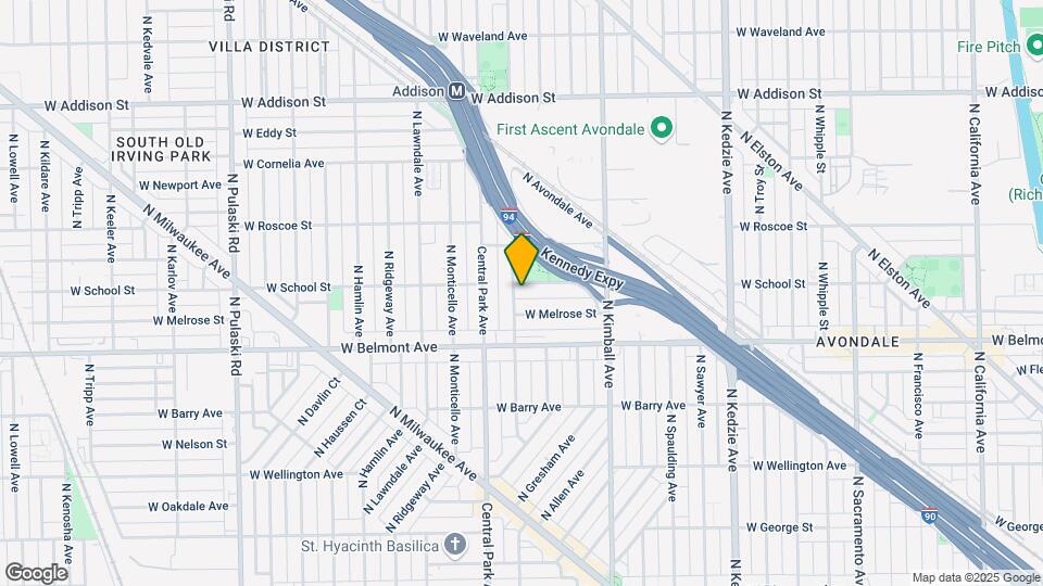 3535 W School St Map and Location Details