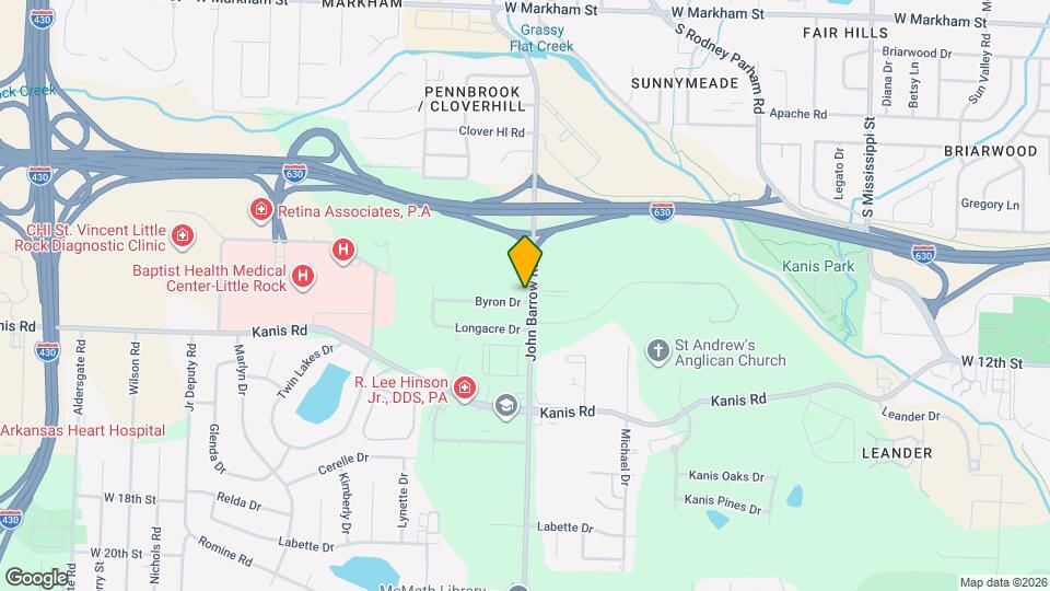 8800 Byron Dr Map and Location Details