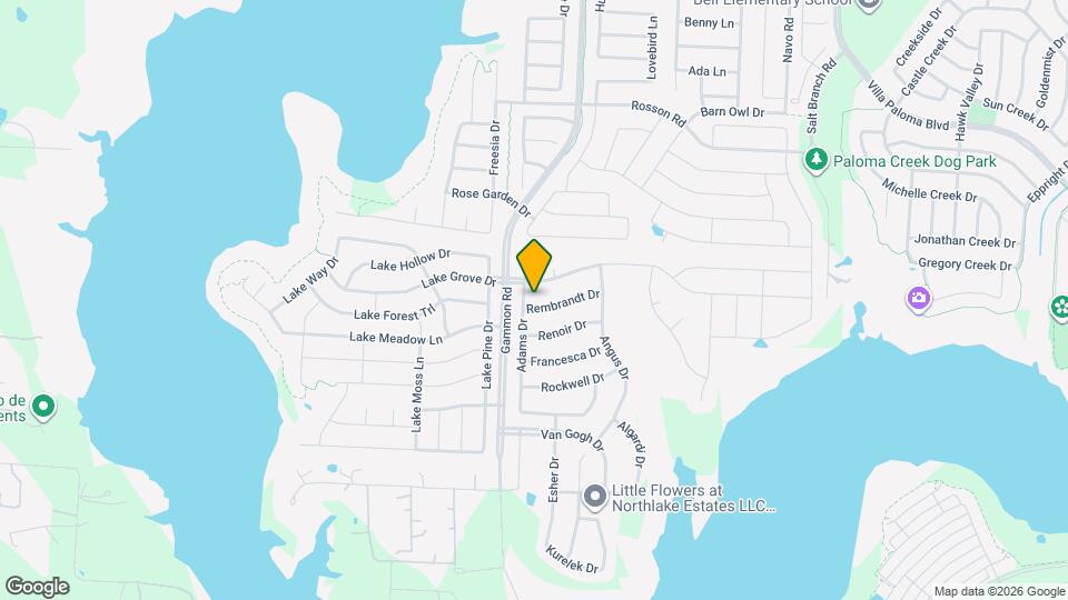 1305 Rembrandt Dr Map and Location Details