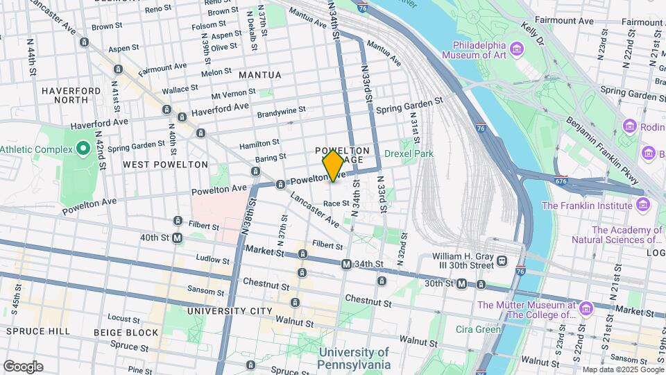 215 N 35th St Mapa y Detalles de la Ubicación