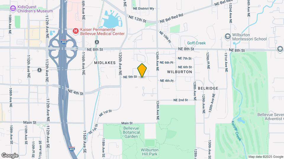 Wilburton Apartments Mapa y Detalles de la Ubicación