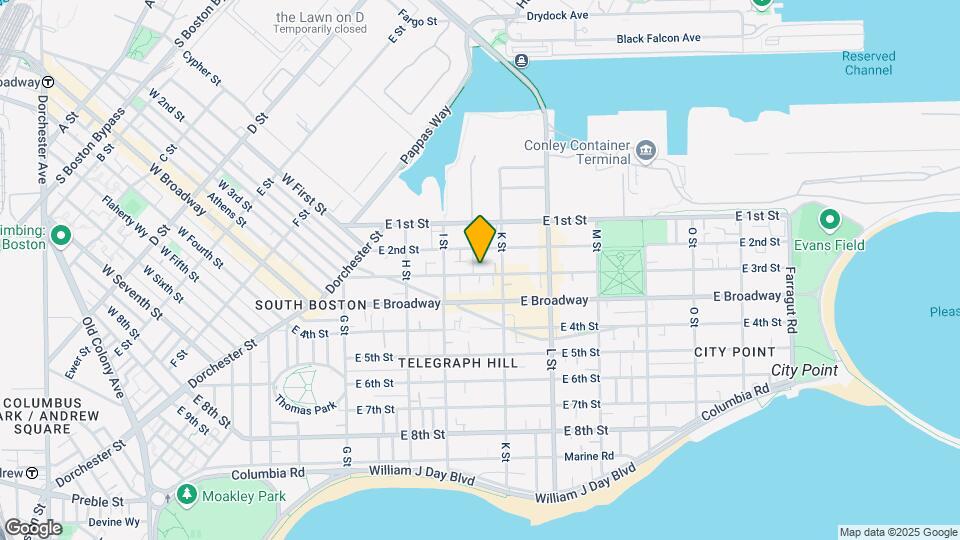 532 E 3rd St Map and Location Details