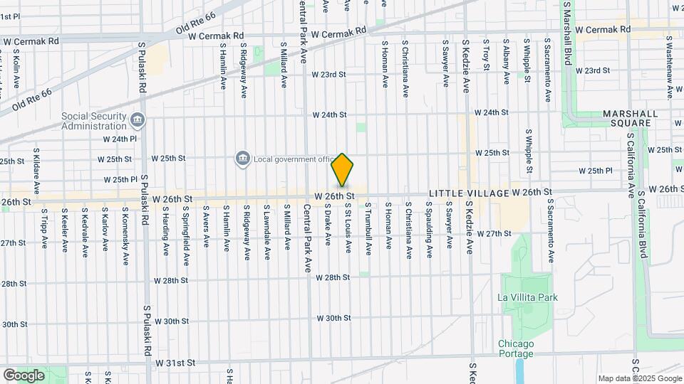 3503 W 26th St Map and Location Details
