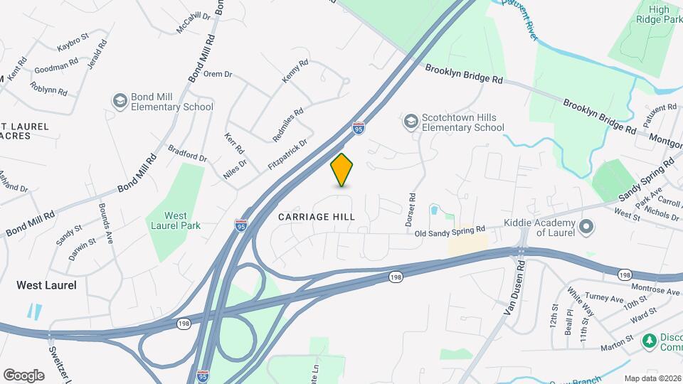 7209 Carriage Hill Dr, Unit Lower Level Mapa y Detalles de la Ubicación