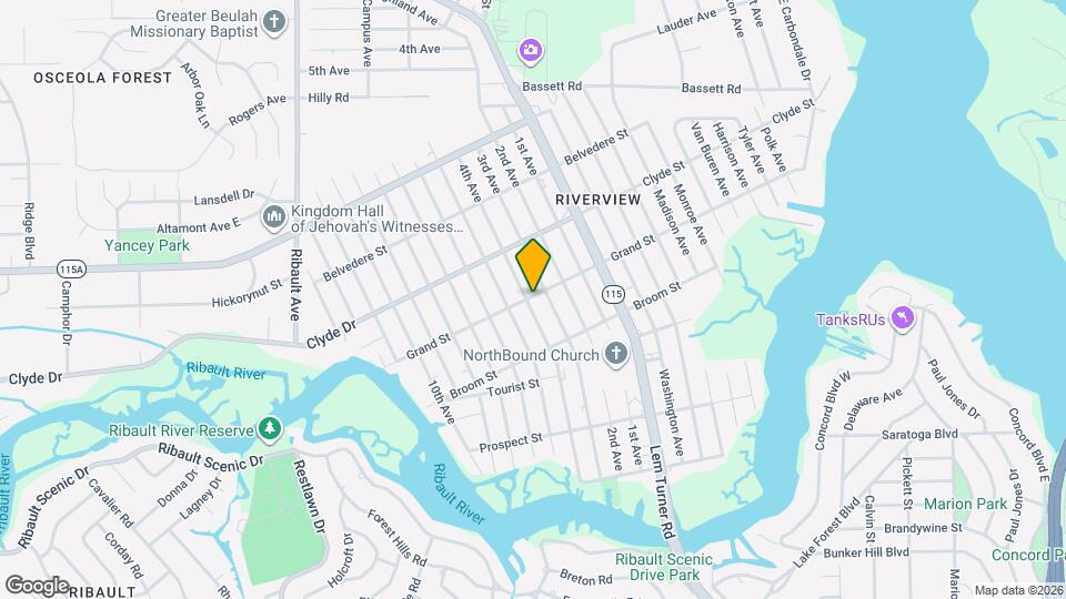 8973 4th Ave Map and Location Details