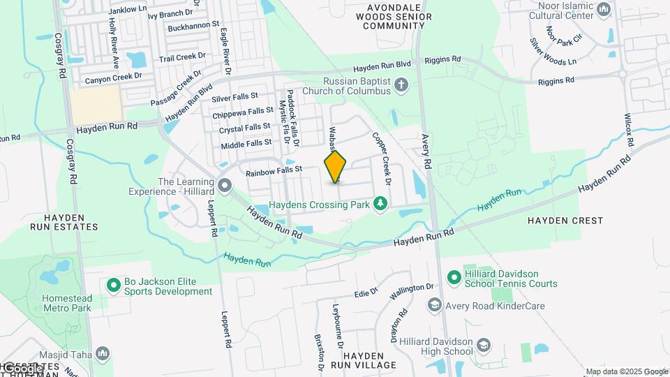5175 Wabash River St Map and Location Details
