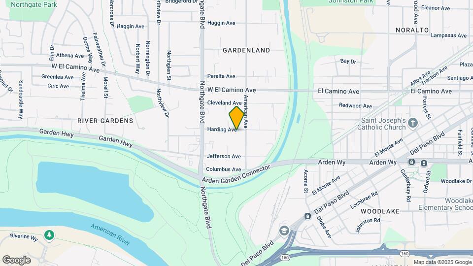 430 Harding Ave Map and Location Details