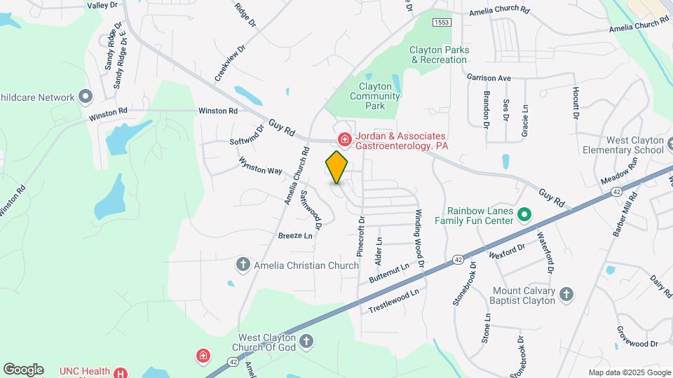 127 Moss Creek Dr Map and Location Details