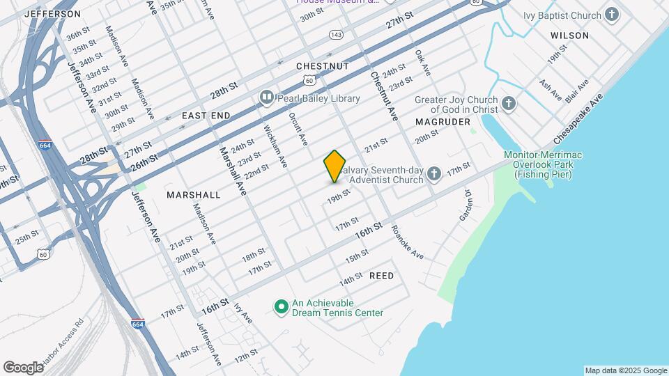 946 20th St Map and Location Details