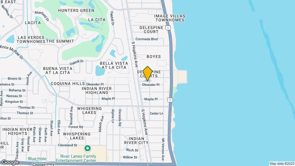 300 Oleander Pl Map and Location Details