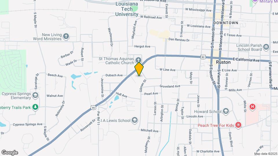 700 Gilman St Map and Location Details