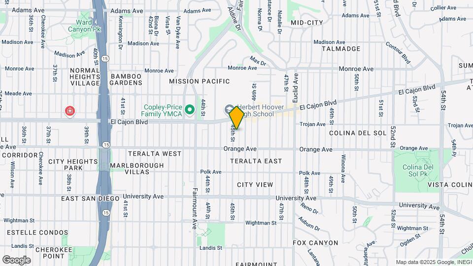 4245 45th St Mapa y Detalles de la Ubicación