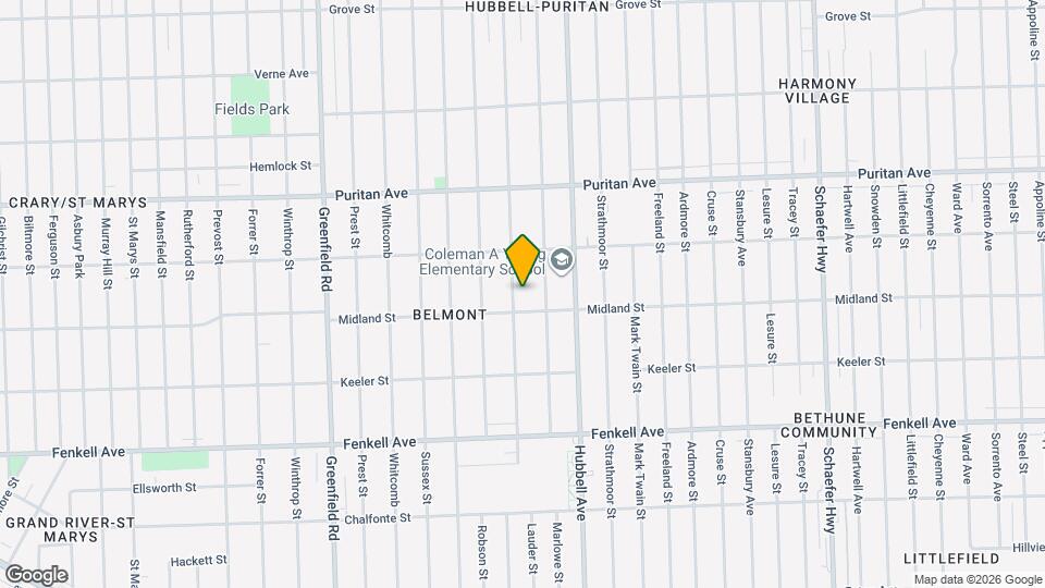 15720 Lauder St Map and Location Details