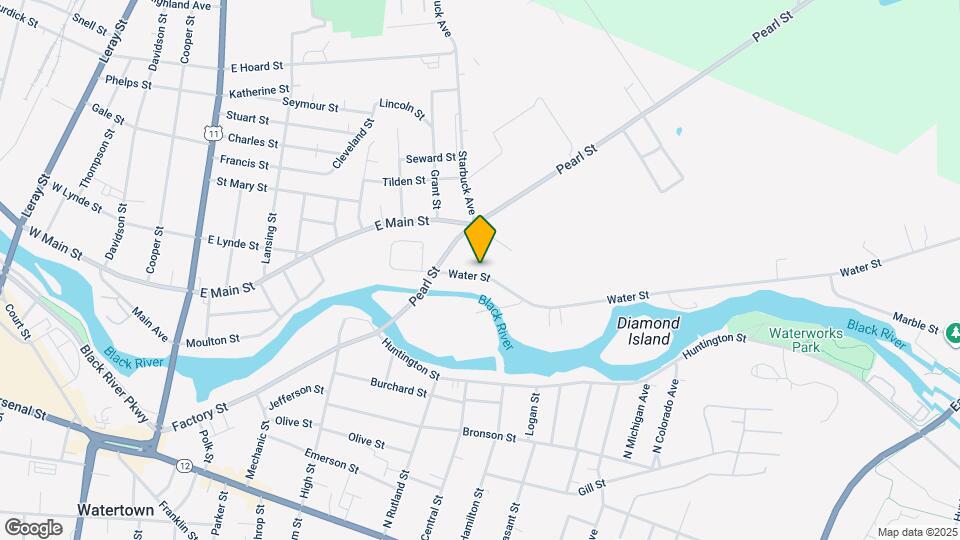 541 Water St Map and Location Details