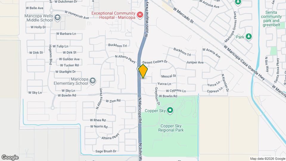 44640 Yucca Ln Map and Location Details