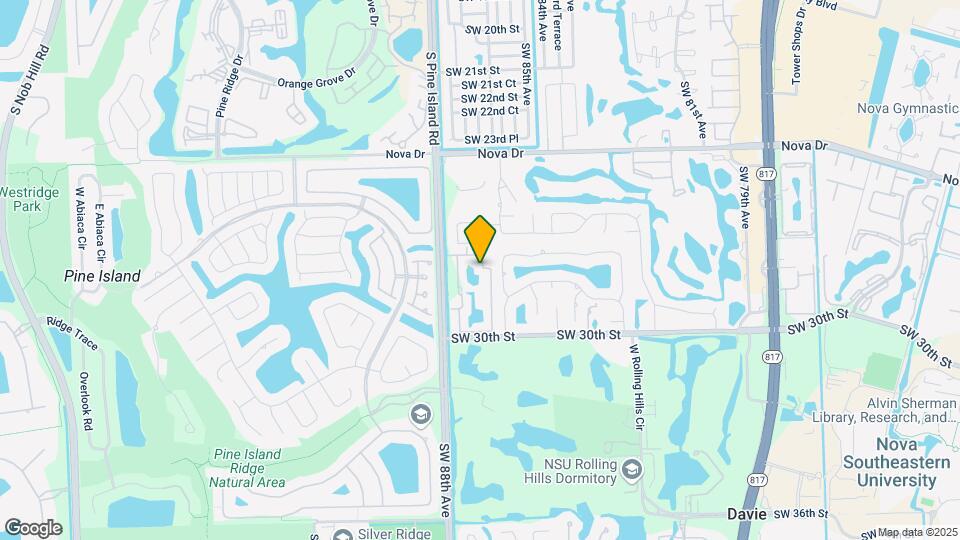 2831 SW 87th Ave, Unit #706 Mapa y Detalles de la Ubicación