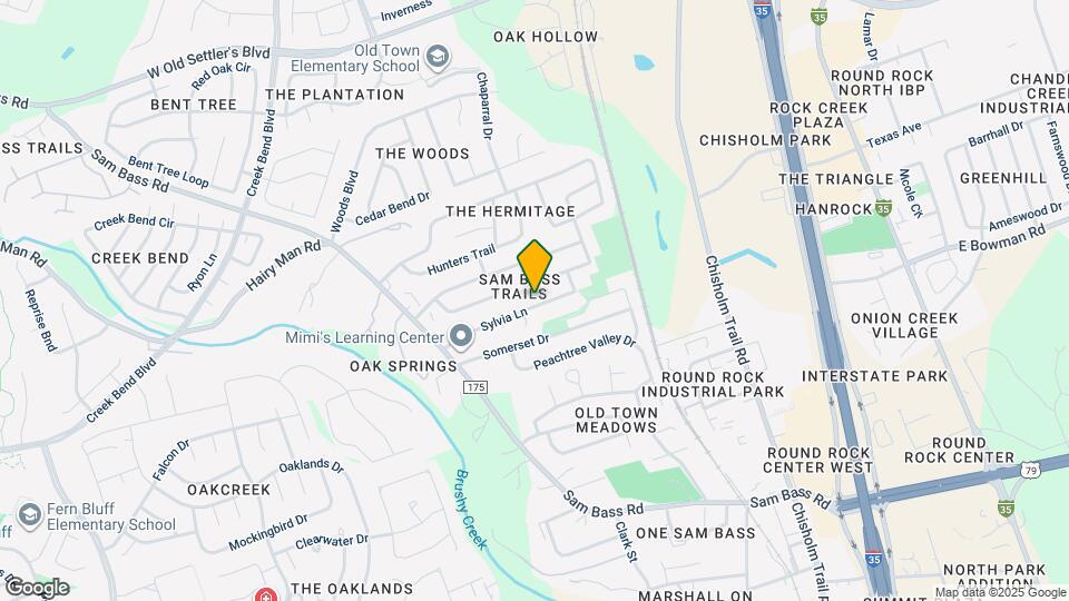 1612 Sylvia Ln Map and Location Details