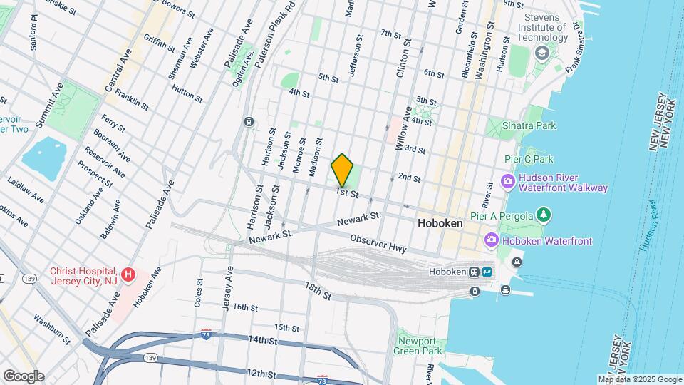 415 1ST St Map and Location Details