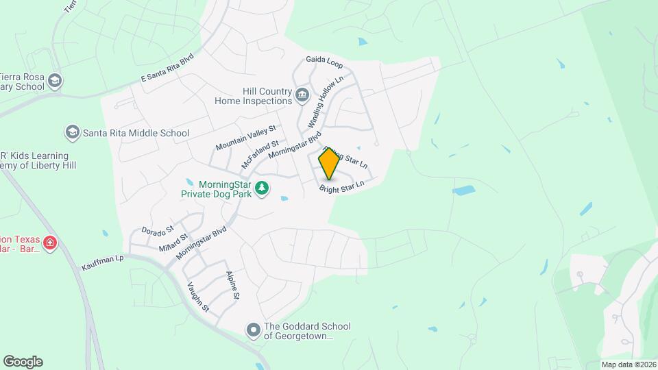 329 Bright Star Ln Map and Location Details