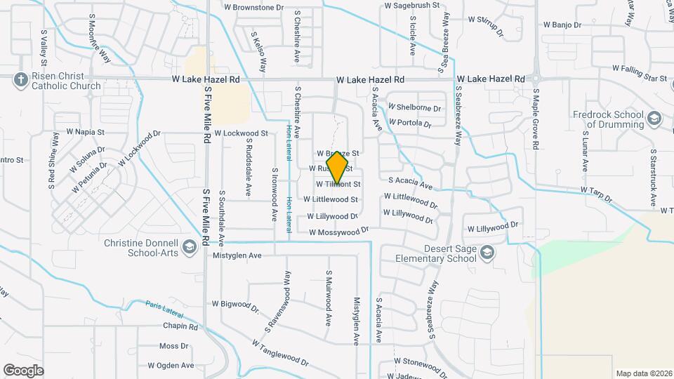 9963 W Tilmont St Map and Location Details